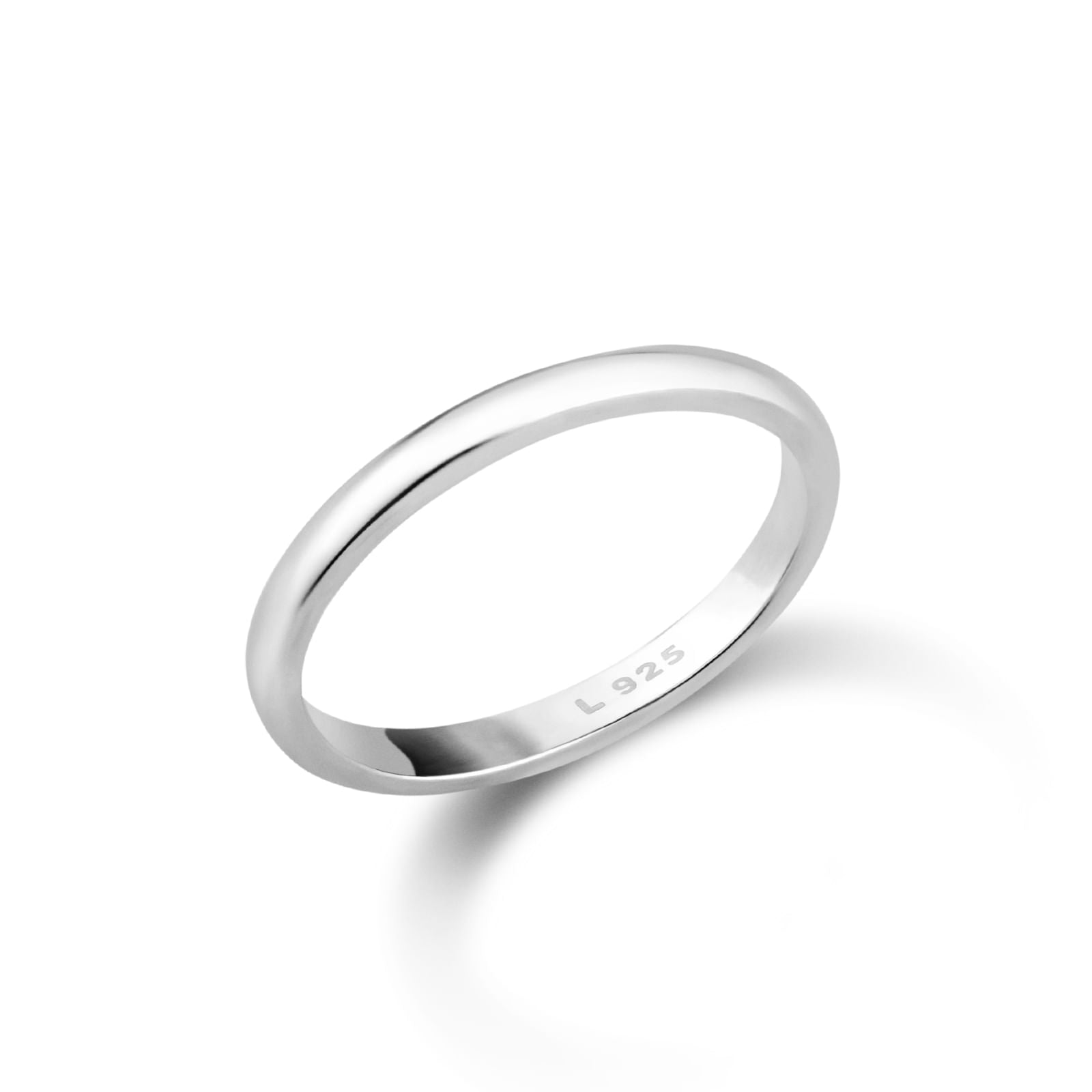 Aliança Life Our Love Vivara em Prata 925 Delicada 2,2mm Confortável