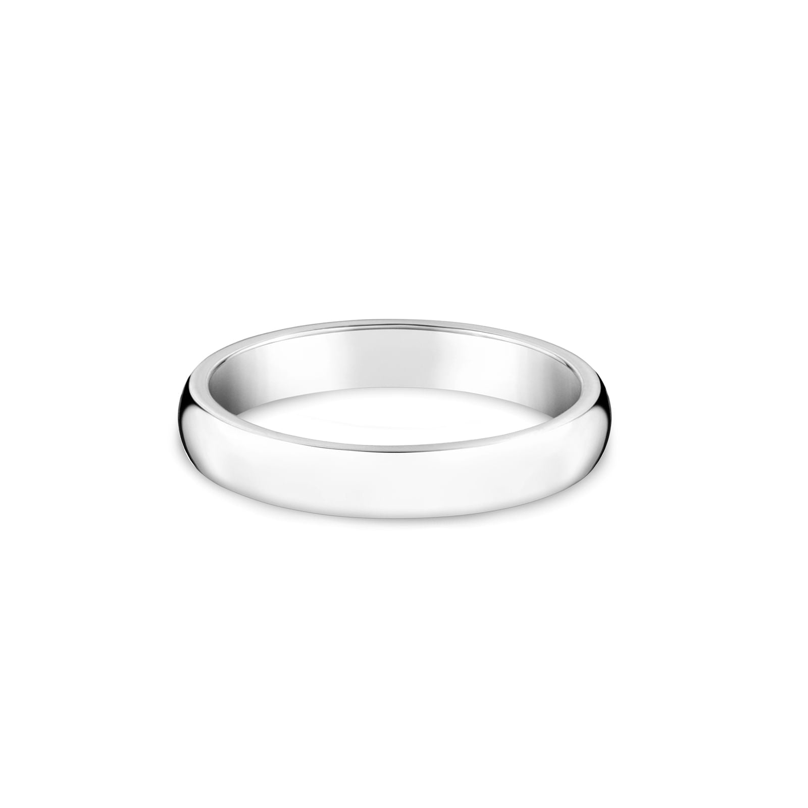 Aliança Life Our Love Prata 925: Elegância e Conforto, 3.2mm de Largura