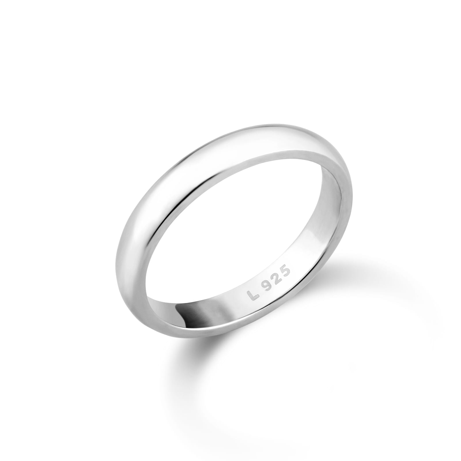 Aliança Life Our Love Prata 925: Elegância e Conforto, 3.2mm de Largura