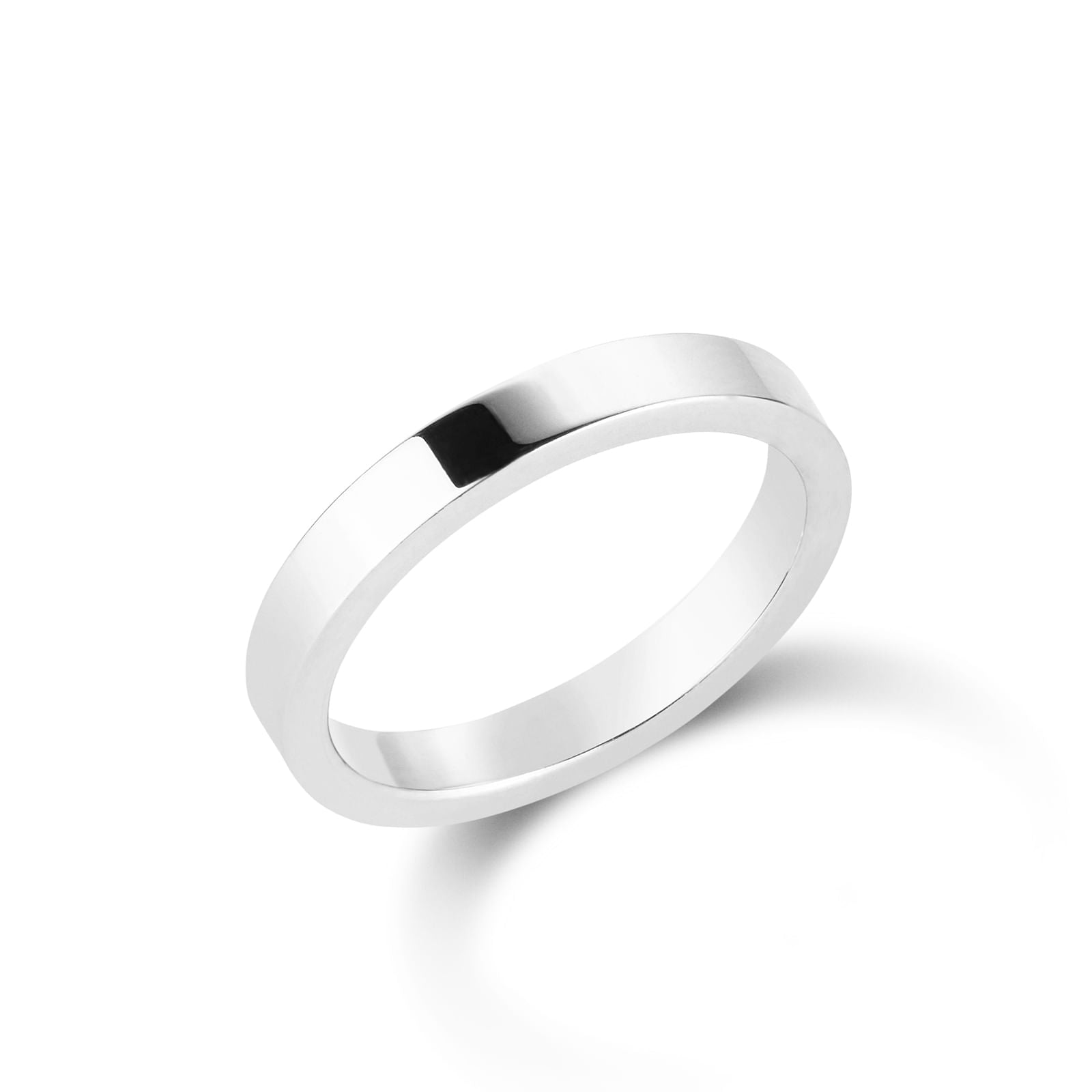 Aliança Life Slim Prata 925, 3,2mm: Elegância Minimalista para Seu Dia