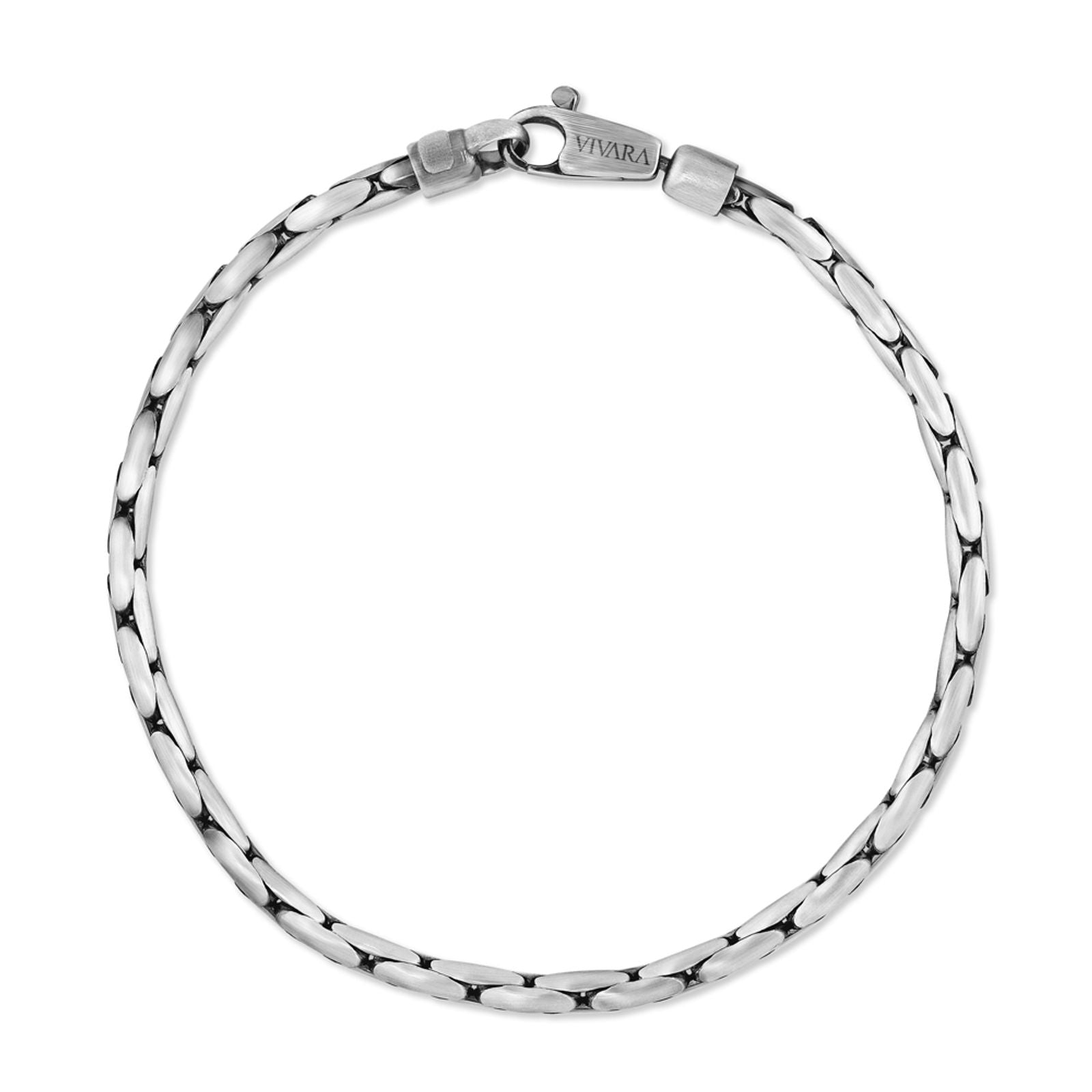 Pulseira Masculina Cronos Vivara Prata 925: Elegância e Durabilidade Impecável